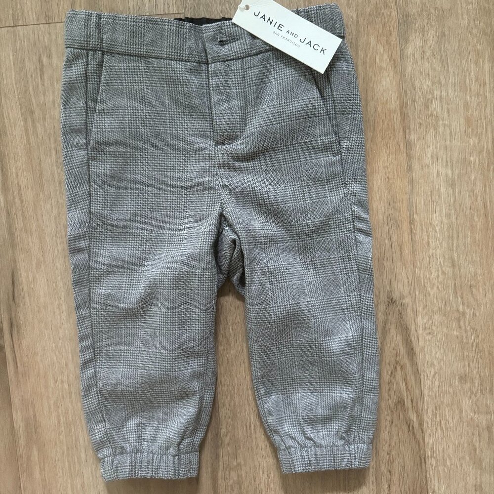Janie and Jack boy's dress pants/joggers, NWT